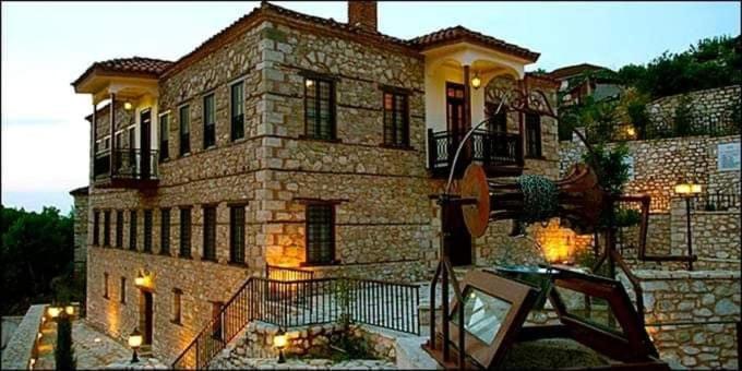 Ξενώνας Αρχοντικό Ελληνοπύργου Ellinopyrgos Exterior foto